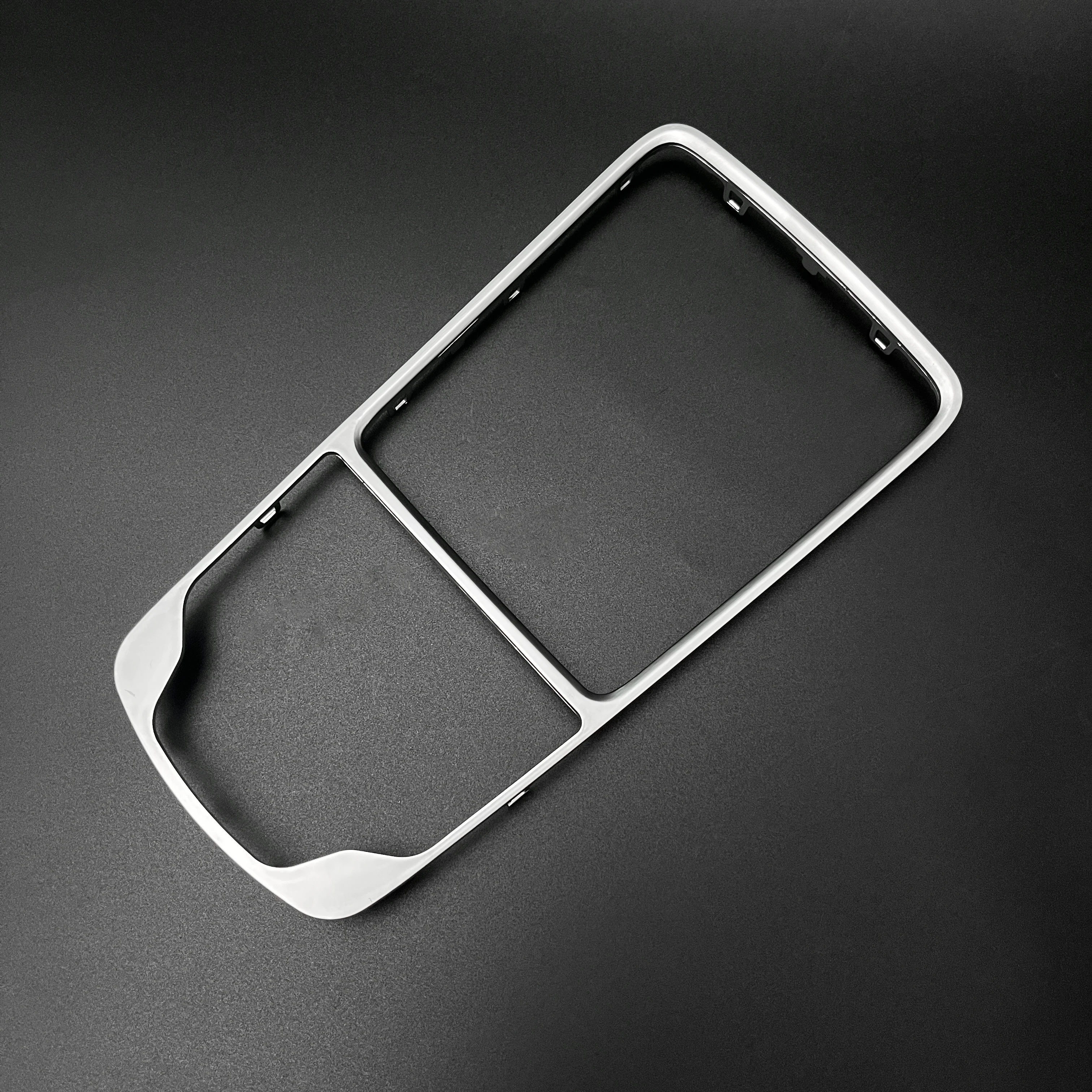 For Audi A3 8V 2014-2018 Silver Chrome MMI Shift Knob Retaining