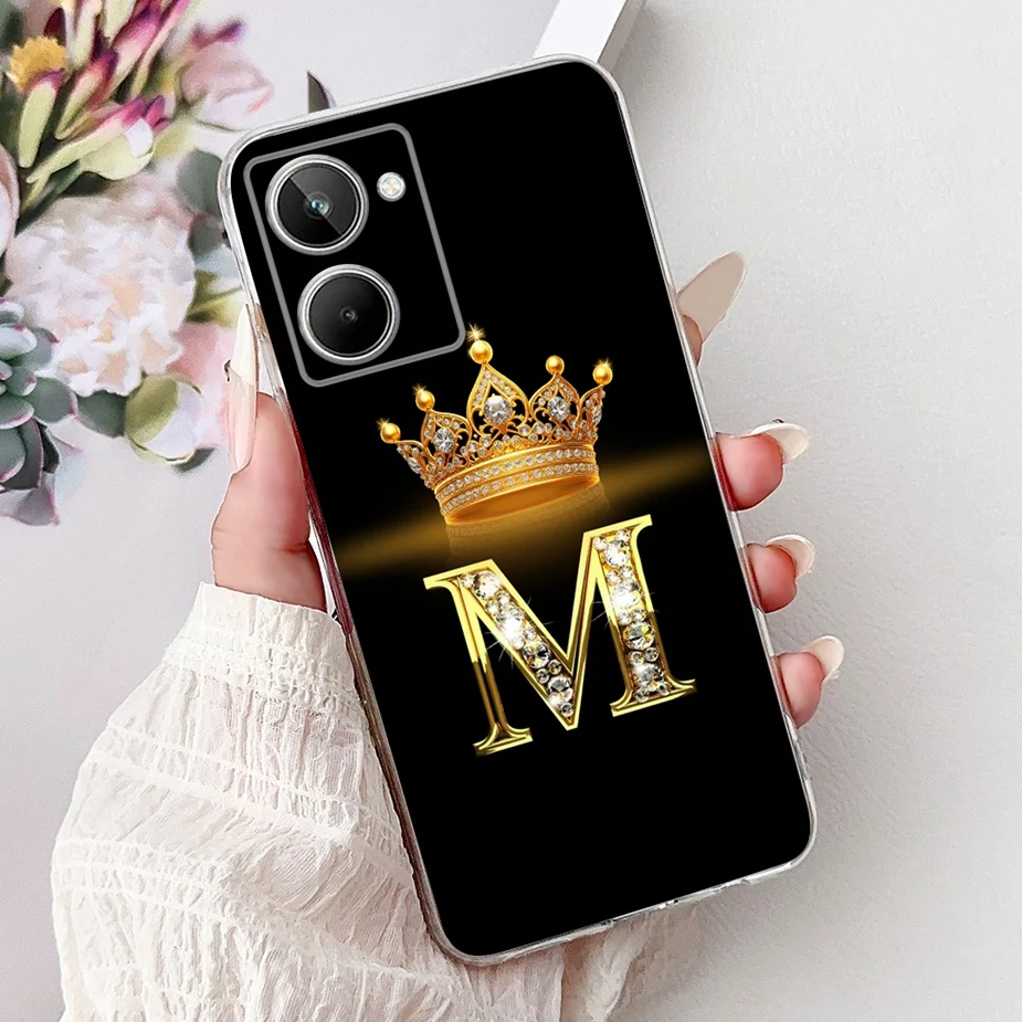 Stylish Letters Clear Silicone Phone Case Soft Shell