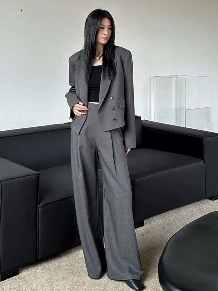 Рисунок 4 - Винтажный двубортный свободный Блейзер BJTZ для женщин