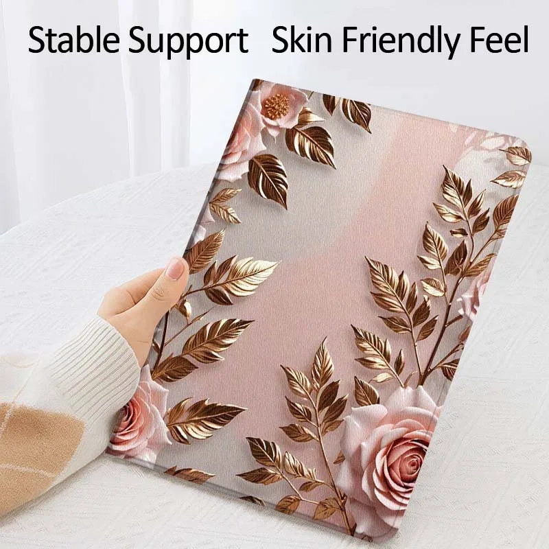 Luxury Starfish Flower Soft Tablet Case