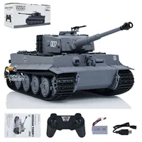 RC 1/24 Battle Tank Tiger I Model Taigen Remote Control Infrared Combat Military Tanks Mini Cars Vehicle RC Toy TH23571 1