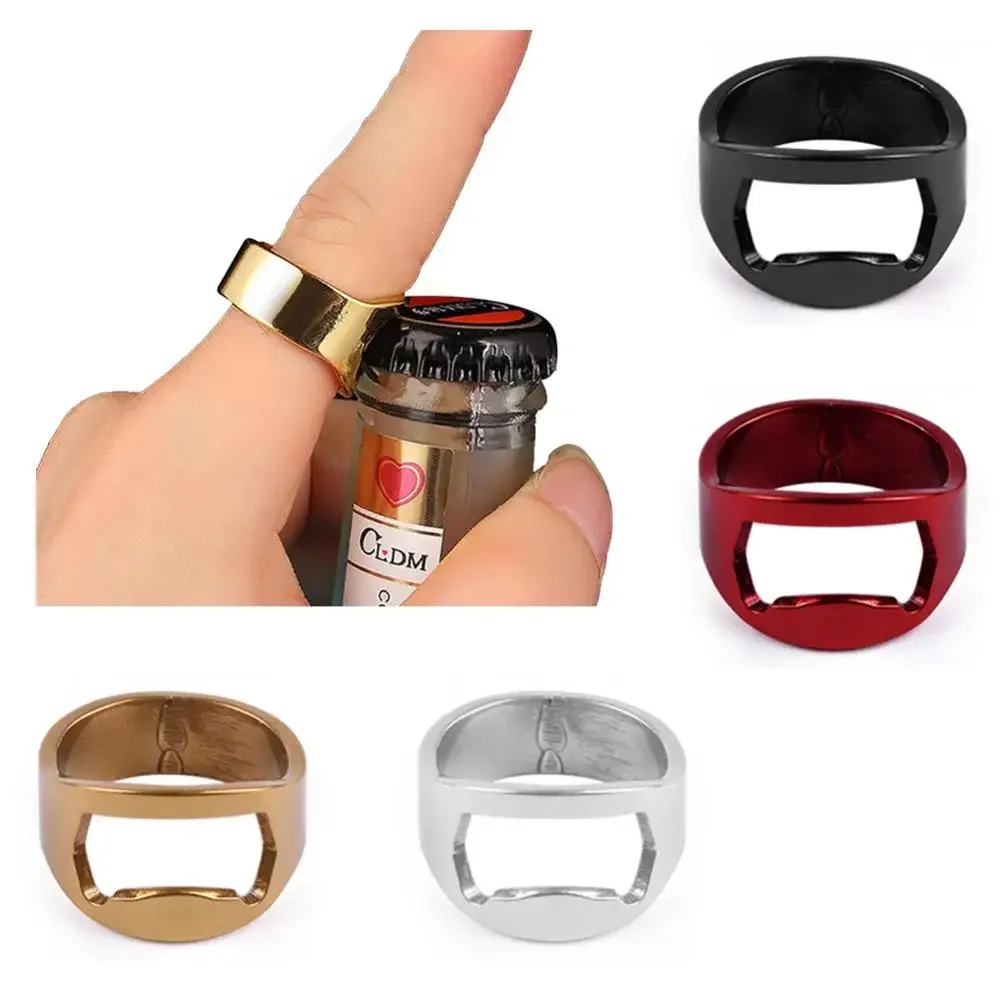 휴대하기 쉬운 맥주 오프너 22mm 캔따개/병따개/오프너 스테인리스 스틸 링 병따개 사용하기 쉬운 병따개