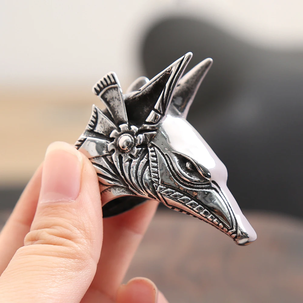 Bagues Ankh Antique Bague Croix Ankh En Acier Inox - Style Punk Rétro Pour Hommes Et Femmes (tailles 7-12) Bague Croix Bijoux