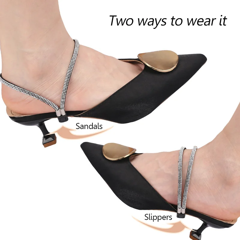 Two strap diamond sandals Clearance