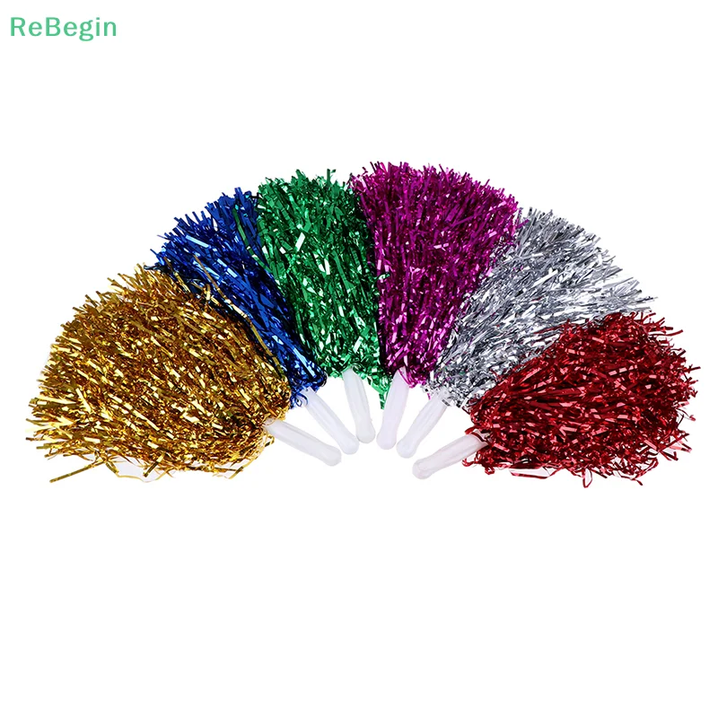 Cheerleading Flower Cheer Dance Competition Cheerleading Party Fancy Cheering 1PC 20CM cheerleading pom poms