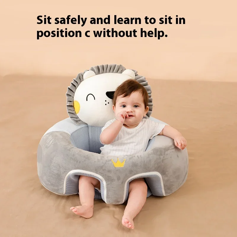 Baby Learning Seat Baby Sofa Cartoon Multifunctional Newborn Small Sofa Learning Seat Tool Anti Fall Cute