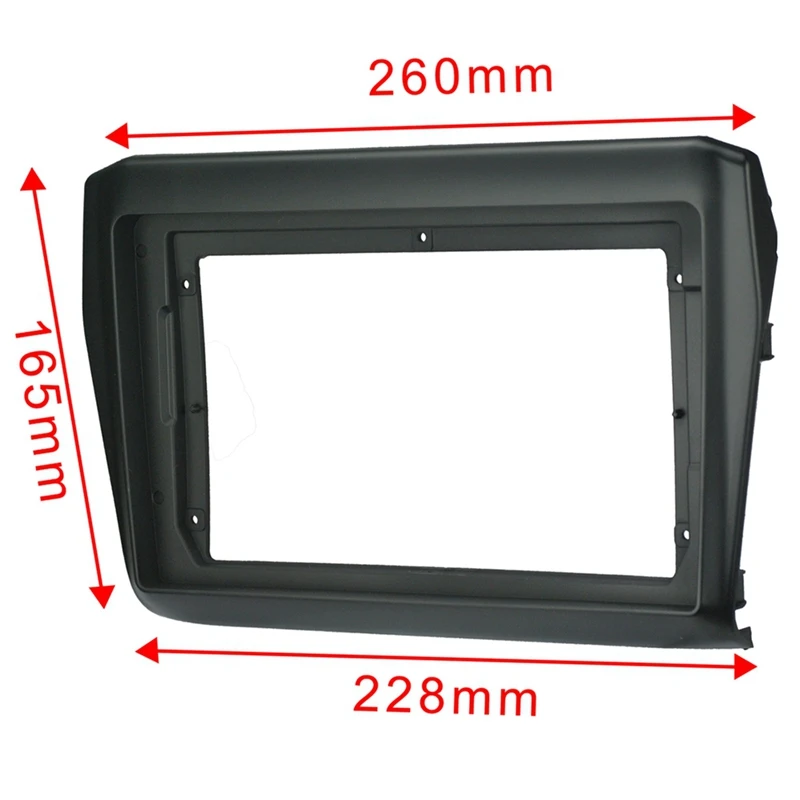 Ű Ʈ 2017 + ׷ ٸ г  Ʈ ġ 9 ġ 2 Din Car Fascia ڵ DVD  ŰƮ In-Dash