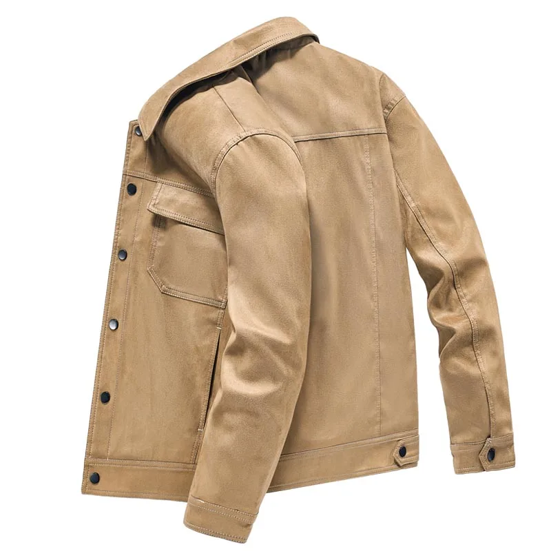 Men's Designer Clothes Winter Coat Button Men's Cold Jackets Top Military Fleece Jacket Sportsfor Retro