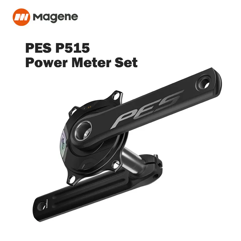 パーツ Magene pes p515 165mm Magene PES Crank P515 Power Meter 4 Bolt 110BCD 24mm Cadence Pedal