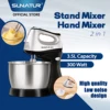 SUNATUR Electric Kitchen Blender & Beater, Supports Cream Mixing, Processor for Egg & Cake Baking Needs 1