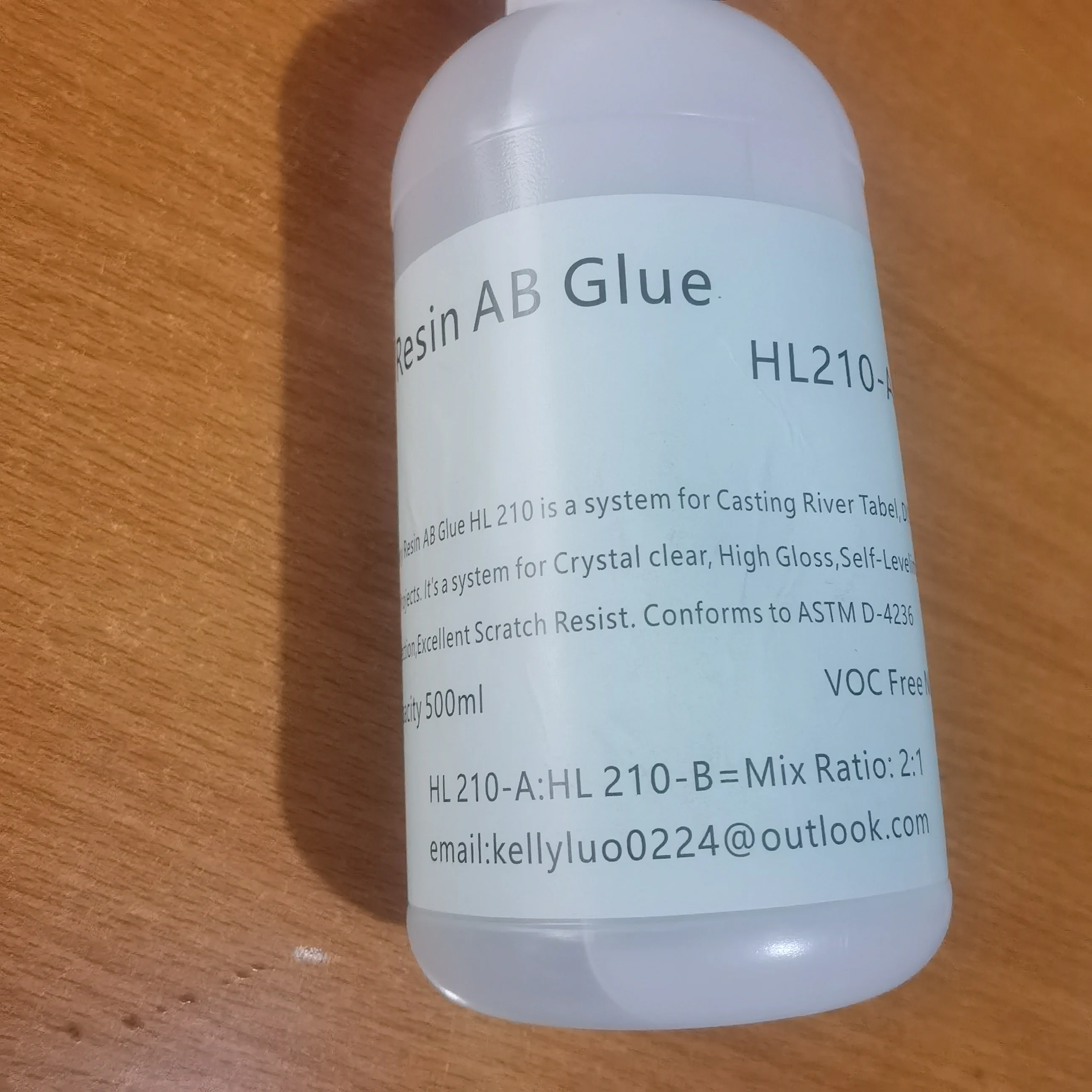 Colla in resina AB da 500ml, senza perdite, spedizione sicura e veloce - immagine 2