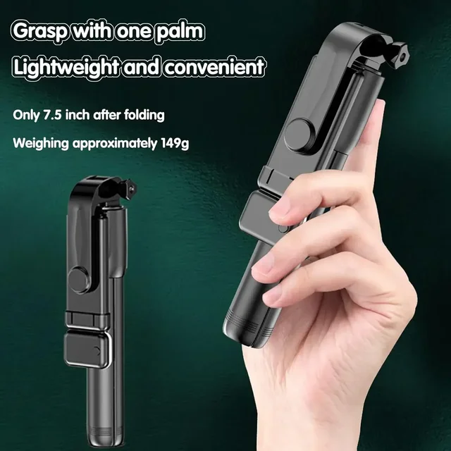 Extendable Selfie Stick Tripod, Phone Tripod for Selfies, Live Streaming & Video Recording 4