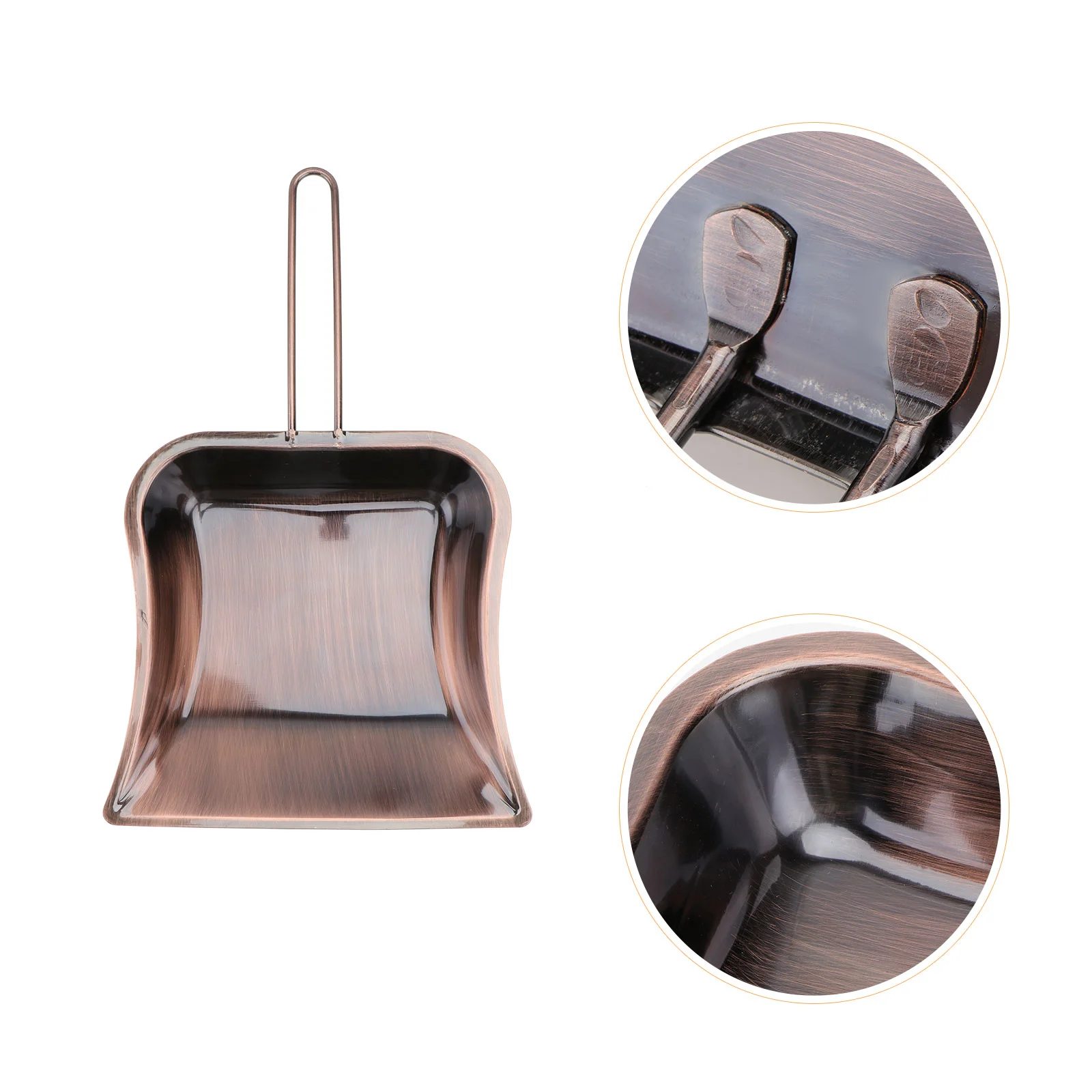 

Cars Toys Brass Dustpan Household Cleaning Tool Outdoor Exquisite Desktop Craft