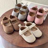 Baby Spring and Autumn Shoes Cute Toddler Girl 0-9-18 Months Infant Shoe Soft Breathable Anti-slip Sole High Quality