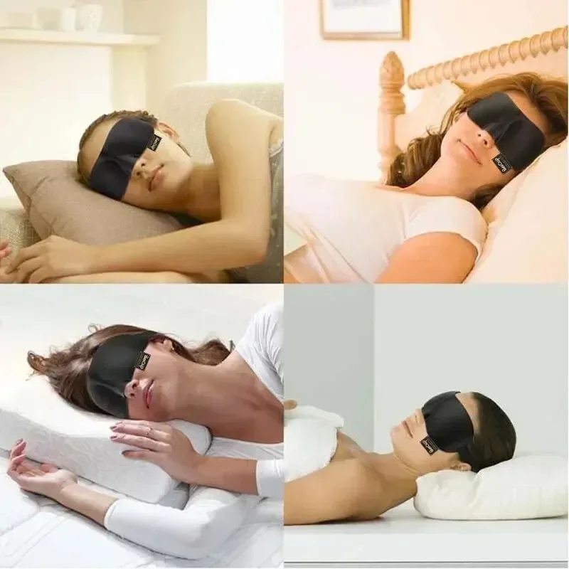 eye mask 3D natural sleeping soft portable for women men travel 1Pcs