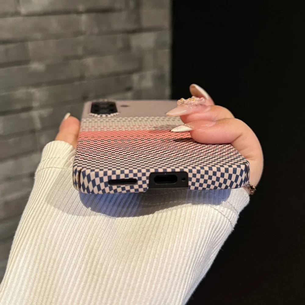 Ultra Thin Magsafe Carbon Fiber Pattern Magnetic Shockproof Hard Back Case