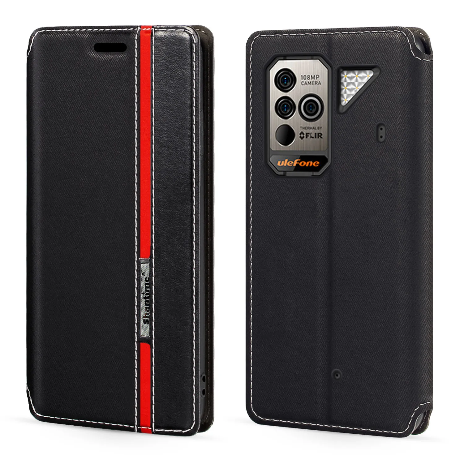 

For Ulefone Power Armor 19 Power Armor 19T Case Fashion Multicolor Magnetic Closure Leather Flip Case Cover with Card Holder