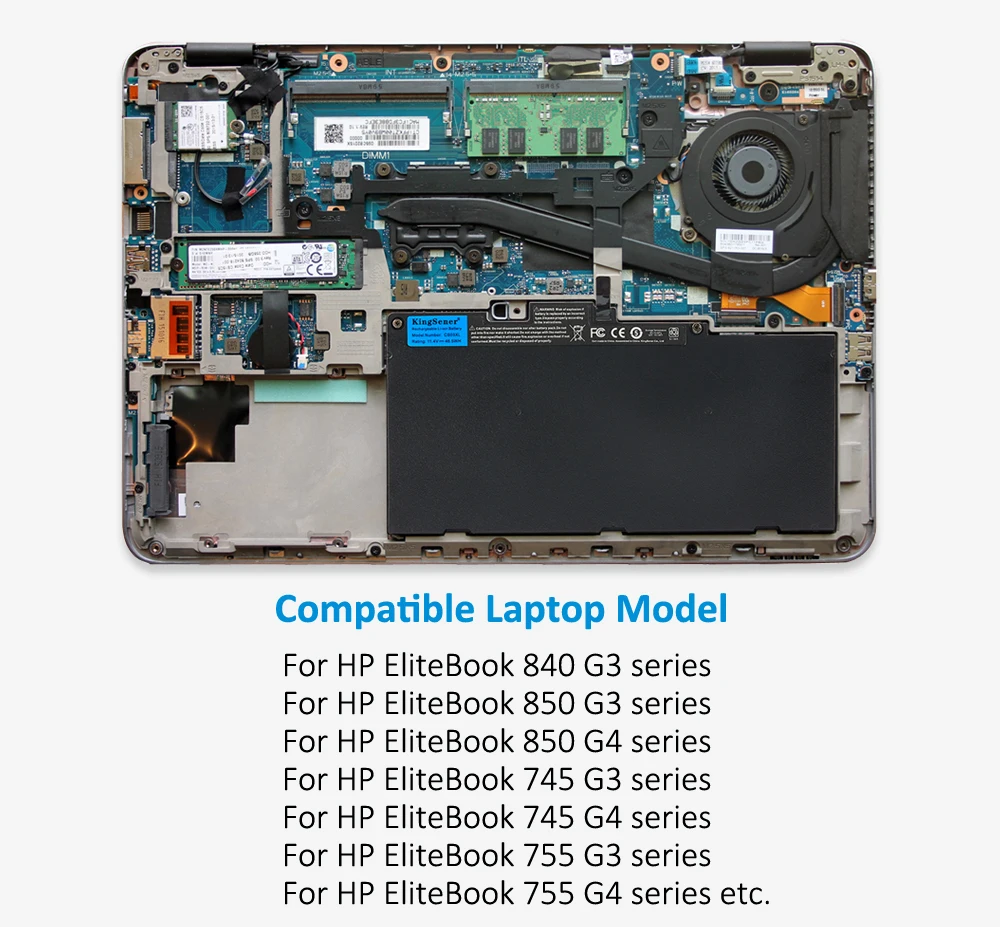 Hp elitebookCS03XL Bateria