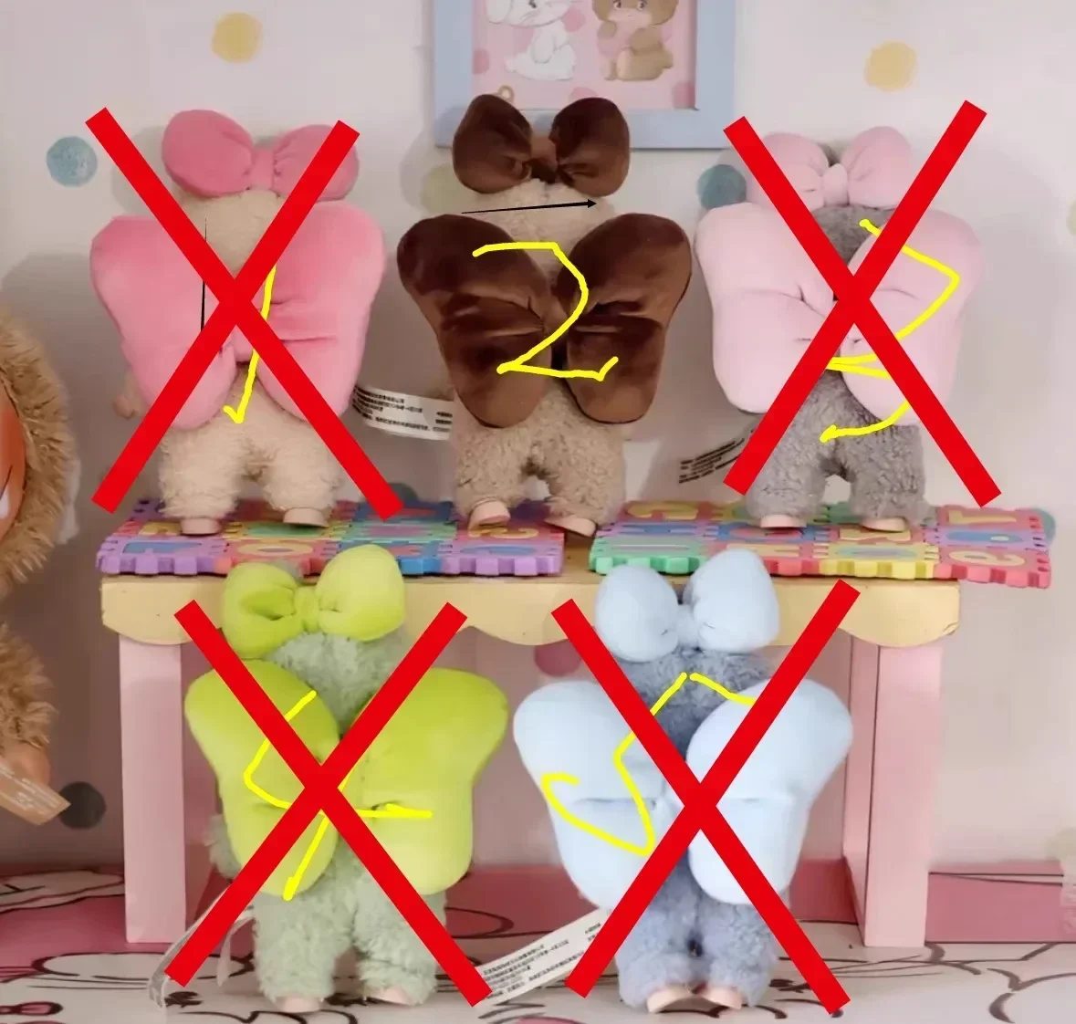thumbnail image 1 of Ropa de muñeca Labu original de 17 cm con colgante de macarrón con latidos del corazón para bebé, ropa de repuesto con cara esmaltada, ropa de muñeca Labuwa, solo tela, 1 of 5