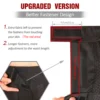 Tomshoo Protective Padded Shorts for Adults Breathable Hip Butt Tailbone Impact Protection Pads for Snowboard Skiing Skating 4