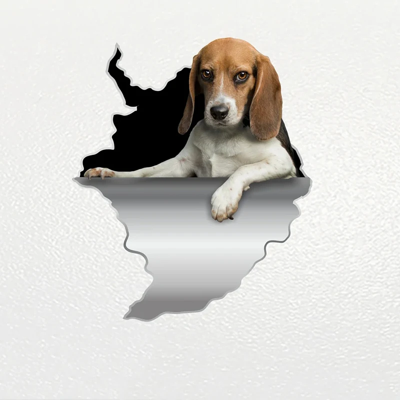

S62210# Car Sticker Beagle Dog Pet Animal Waterproof Vinyl Decal Car Accessories Decor Pegatinas Para Coche