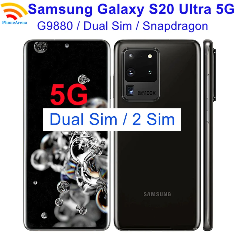 デュアルSIM Galaxy S20 Ultra 5G SIMフリー-