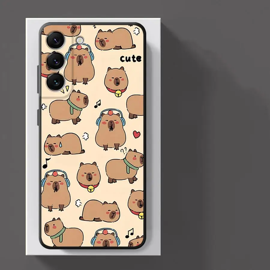 Cartoon Capybara Phone Case Cover