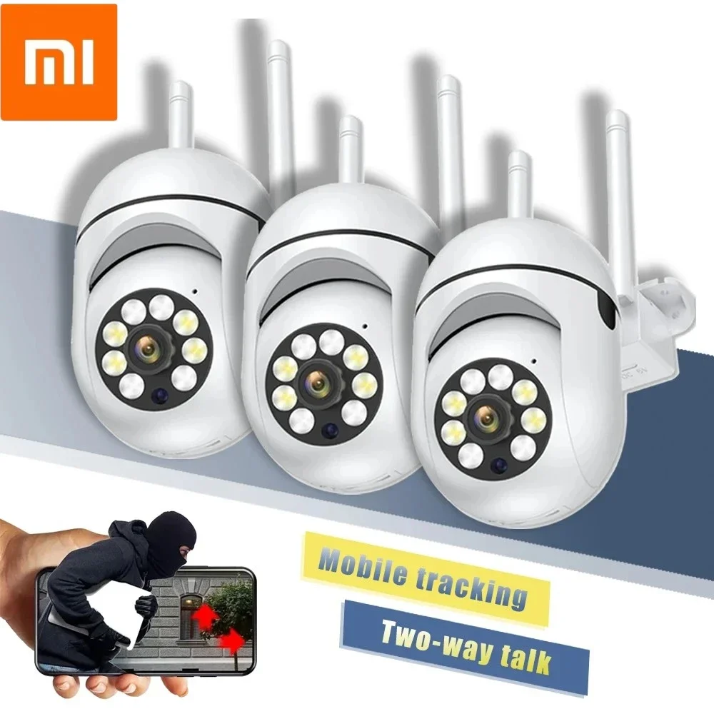 

Xiaomi 5G WIFI Camera Two Way Talk Security Protection 2MP 1080P WIFI Surveillance Cameras PTZ Auto Tracking Camera Smart Home