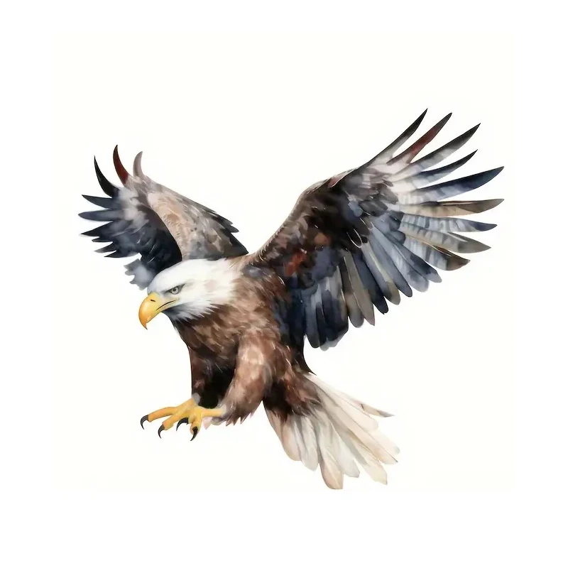 Flying Eagle Wall Stickers Bright Bathroom for Home Decoration Vinyl Car Decals Art Wall Paper Poster