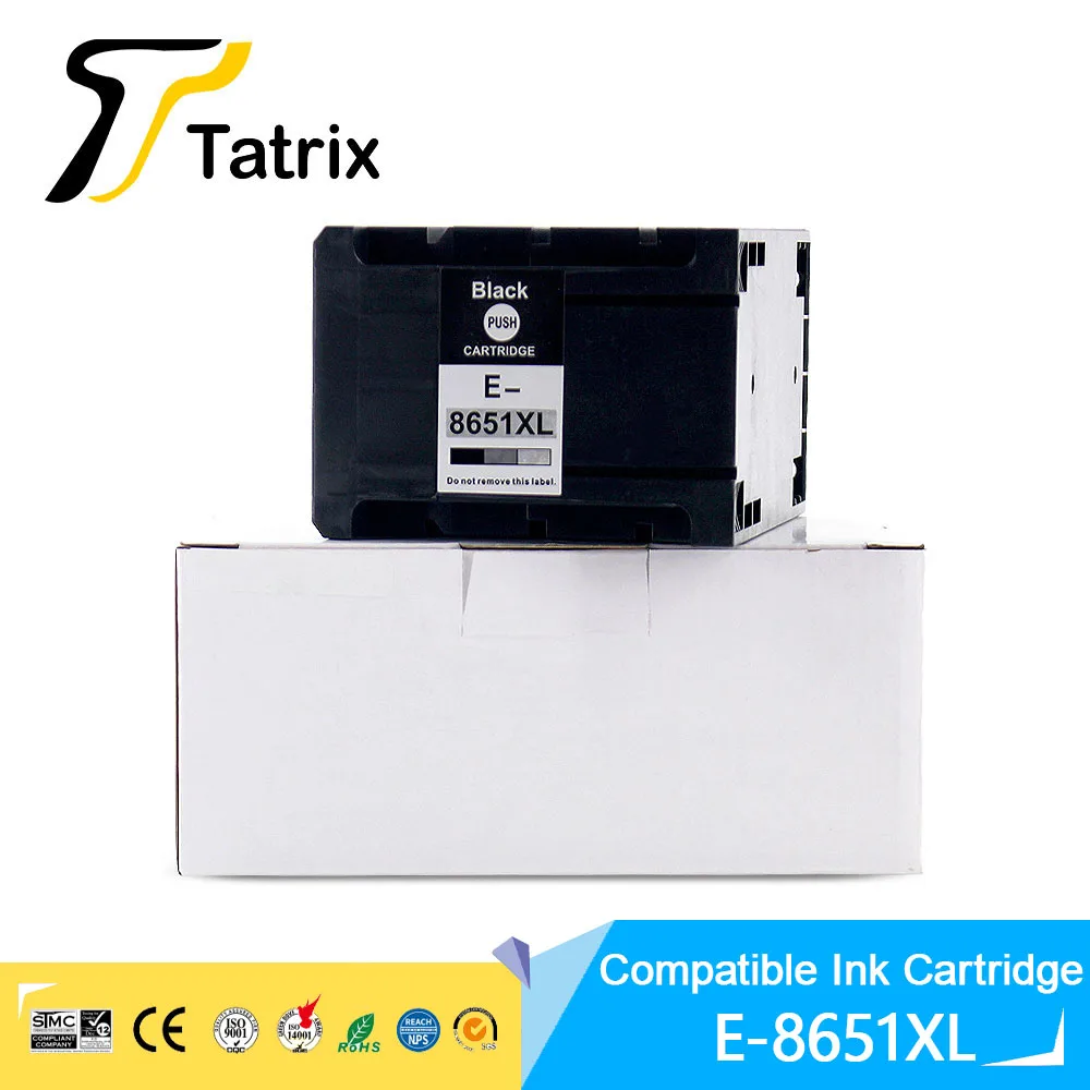 Cartuccia D'Inchiostro Tatrix Per Epson T8651 8651Xl Compatibile Per Stampante Epson Workforce Pro Wf M5191 M5190 M5690