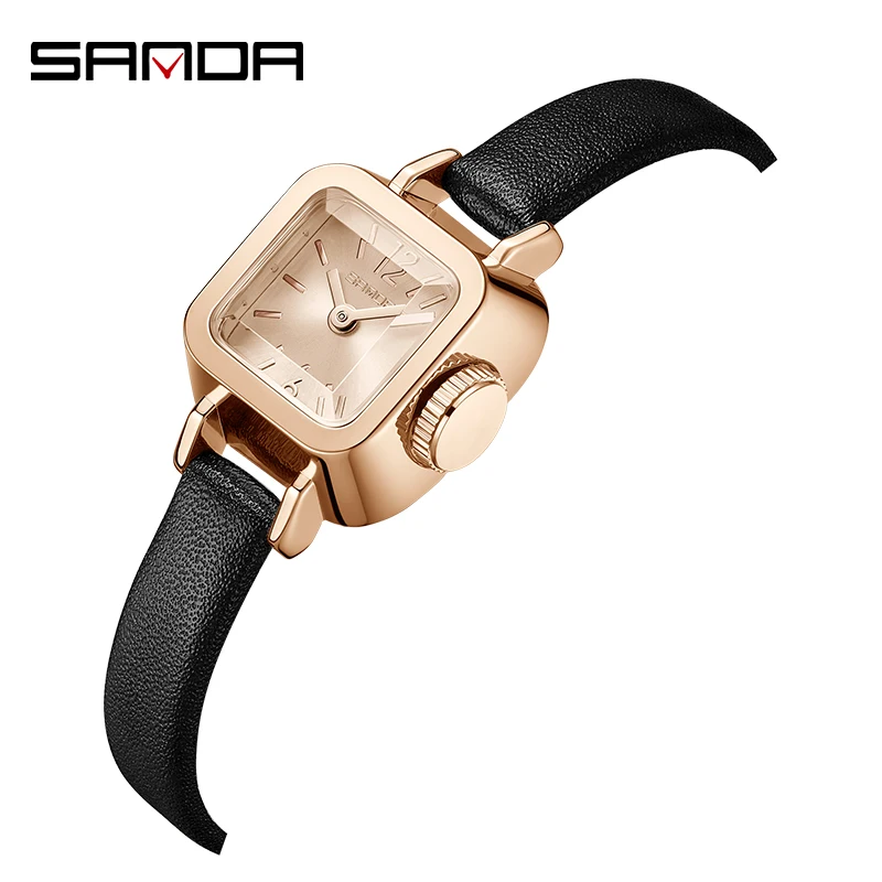 SANDA العلامة التجارية الجديدة 1117 ساعة كوارتز نس...