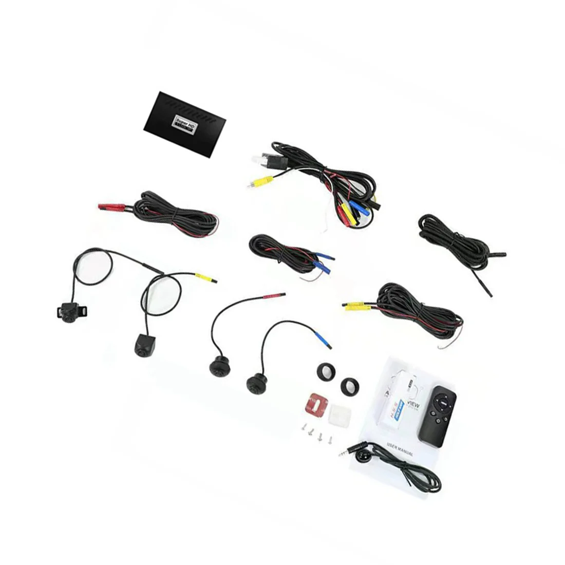 Car 360 Degree Panoramic Parking System Digital Recorder Camera All