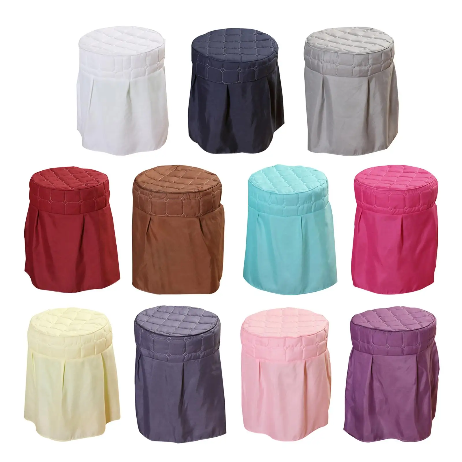 

Beauty Salon Round Chair Cover Accessories for Home Spa Salons Barber Shops