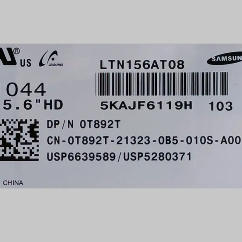 15.6 &Ʈ LED ũ LTN156AT08 LP156WH2 TPB1 Dell E5510 E6510 M4500 1366*768 eDP 30pin lcd Ʈ