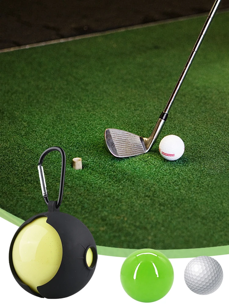 Description Picture 5 of itemGolf Ball Bag with Buckle Golf Ball Silicone Sleeve Golf Ball Protective Cover Storage Pouch Golf Ball Case Golf Training Aids