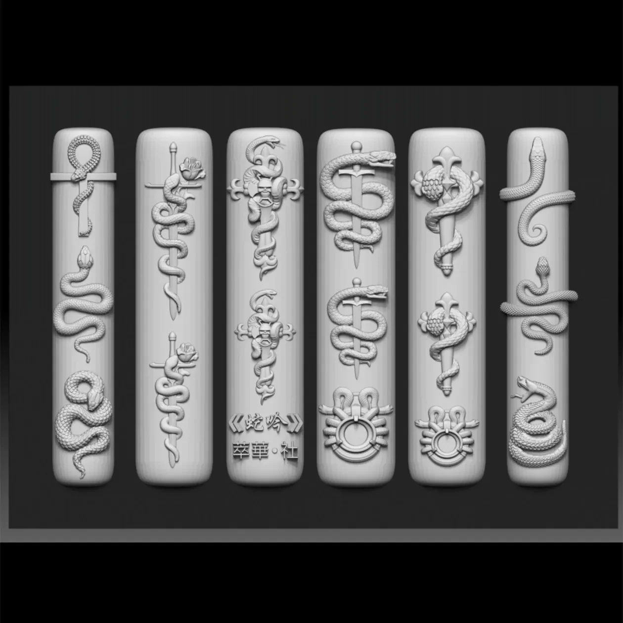 1개 해골 유니콘 장미 뱀 문자 3D 네일 몰드 네일 아트 장식 네일 DIY 디자인 실리콘 네일 몰드 스탬핑 플레이트