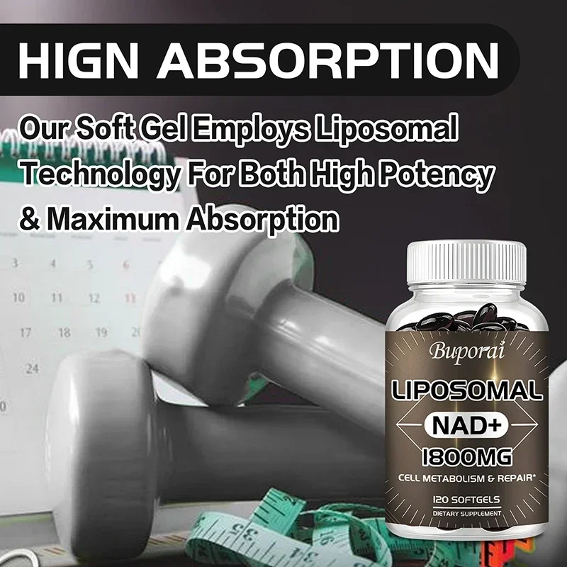 Liposomal NAD-Heart & Brain Function, Longevity, Aging Defense, Cellular Energy