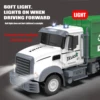 Remote control sanitation vehicle charging children's dump truck toy, RC remote control truck toy with light/sound effects 5