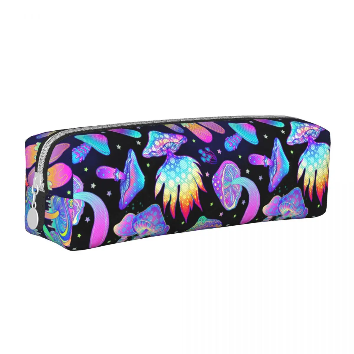 

Magic Mushrooms Pencil Cases Psychedelic Pencilcases Pen for Student Big Capacity Bag School Supplies Cosmetic Stationery