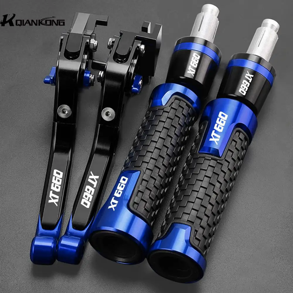 

Motorcycle XT660 X R Brake Clutch Levers Hand Grips Handlebar Ends For YAMAHA XT660X XT660R 2004-2017 2016 2015 2014 2013 2012