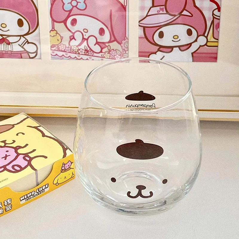 Kawaii Hello Kitty & Cinnamoroll Glass