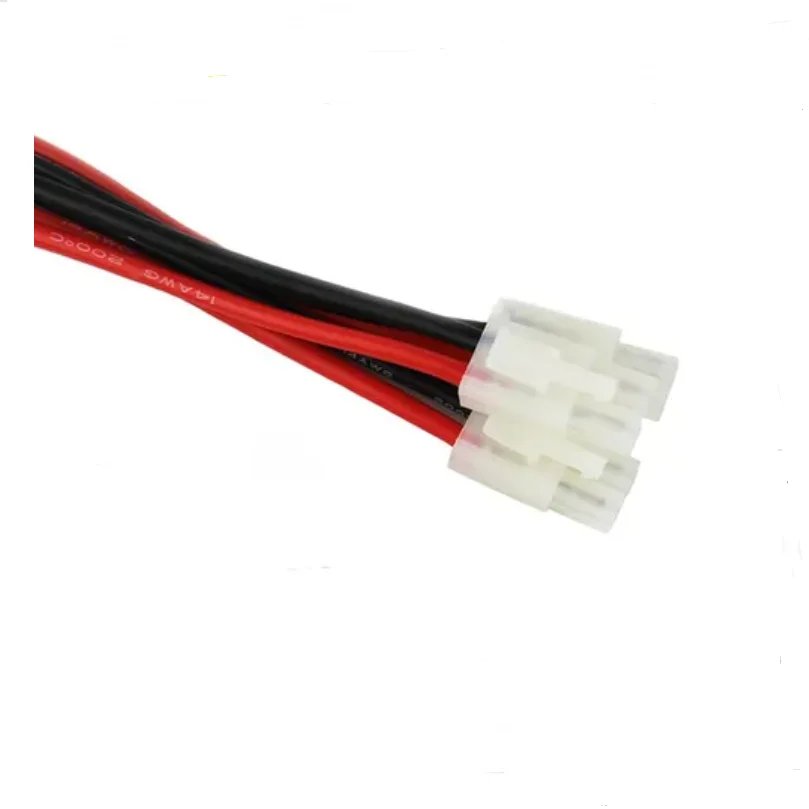 Tamiya Big Style Batterieanschluss, männlich und weiblich, Steckdose mit 100 mm, 14 AWG, Silikondraht, Kabeladapter für RC, Flugzeug, Boot, Auto – Detail 7