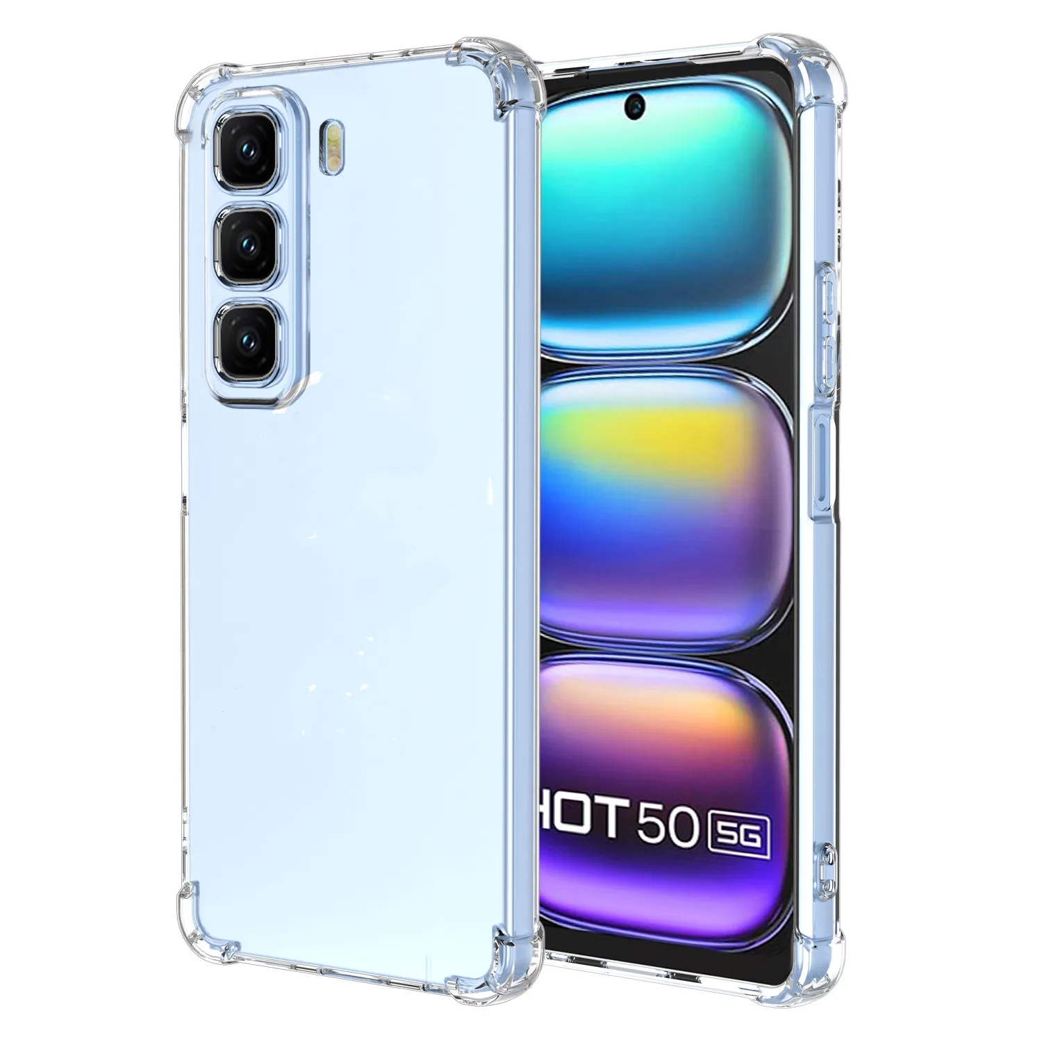 Airbag Shockproof Gradient TPU Protective Phone Case Cover