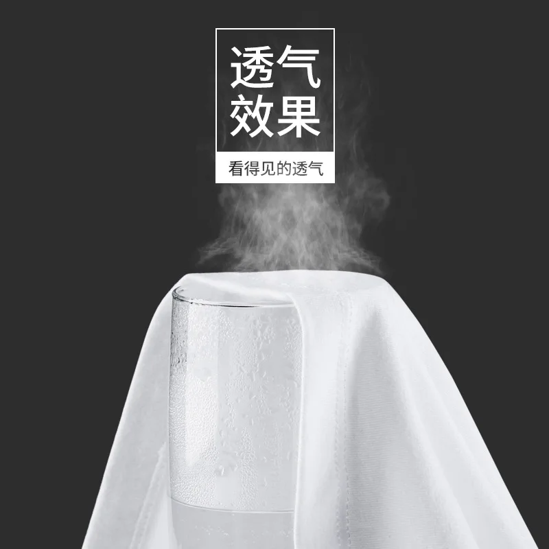 Men Summer Solid Color Tank Tops Loose Fit Round Collar