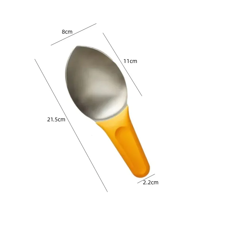 Multifunctional Mango Slicer Fruit Pulp Separator Mango Splitter Cutter Corer Tool Spoon Fruit Spoon Diced for Kitchen Tool