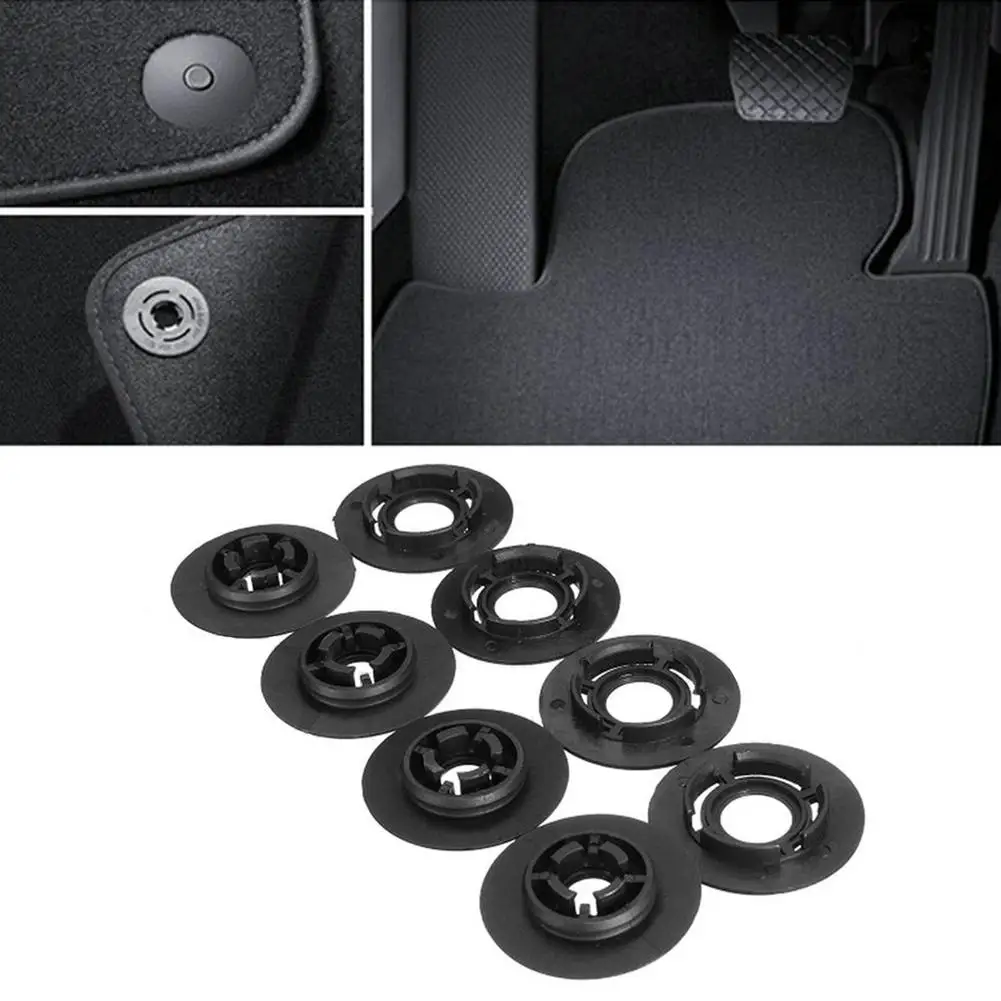 4Pcs Car Floor Mat Clips Carpet Holders Fixing Grips Clamps Retainer