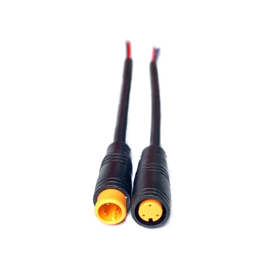 5 Arten optionales Kabel E-Bike-Zubehör 2/3/4/5/6-poliges Kabel Display Pin Basis stecker wasserdichter Stecker – Detail 11