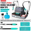 SUGON T3602 240W Soldering Station Double Handle Nano Electronics Soldering Iron Kit Phone IC Repair High Precision Solder Tools 2