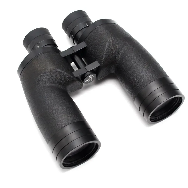 15X50 ED Binoculars Flat Field Spyglass Waterproof Telescope Outdoors Magnesium Aluminum Mirror Body High Power HD Handheld Tool