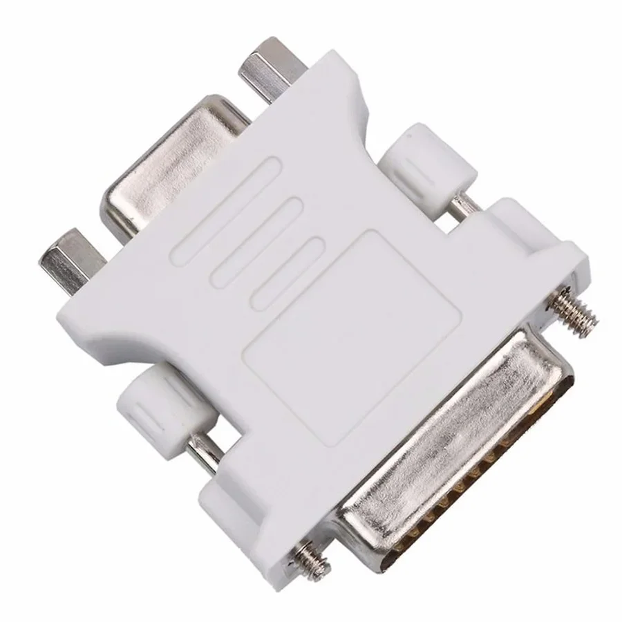 DVI To VGA Adapter Cable Male To Female DVI 24 + 5 Pin VGA 1080P Converter Adapter for HDTV Monitor Computer PC Laptop dvi to vga converter
